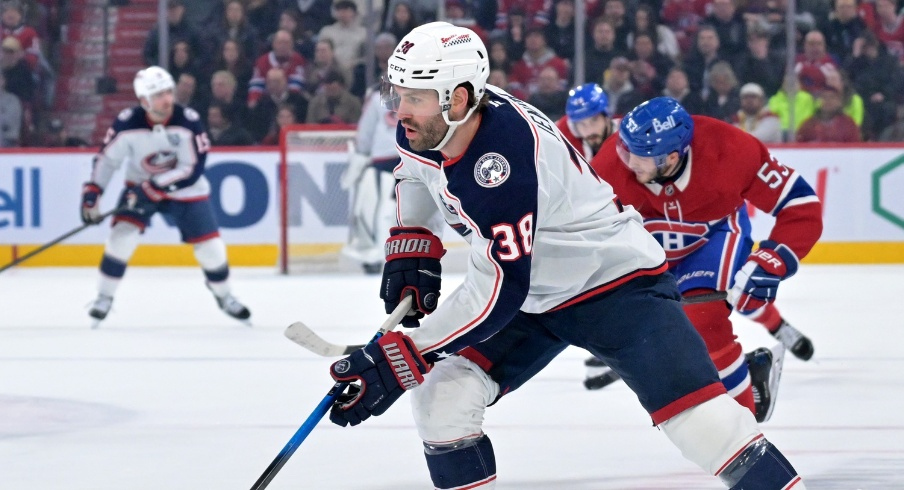 Mason Marchment's tap-in attempt in the closing seconds went awry as the Columbus Blue Jackets were unable to tie it late, falling 2-1 to the Montreal Canadiens on Thursday night.