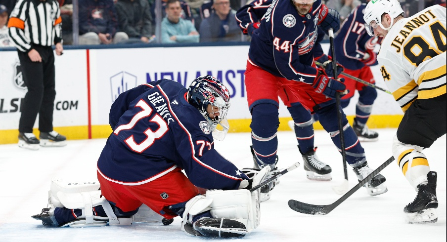 It came down to the wire, but Jet Greaves and the Columbus Blue Jackets avoided arbitration Thursday and agreed to terms on a three-year deal worth an average annual value at $5 million.